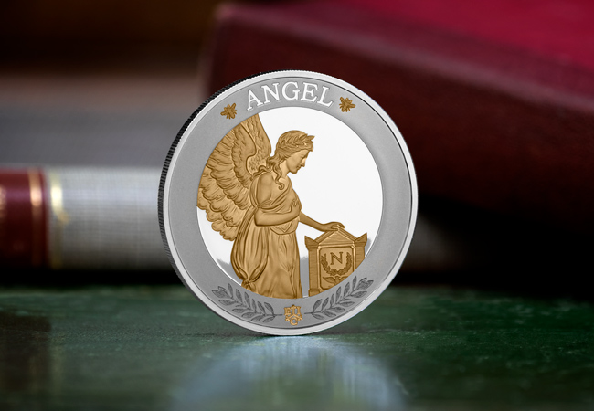 Napoleon's Angel 1oz Silver Proof Coin 人気アイテム 8330円引き