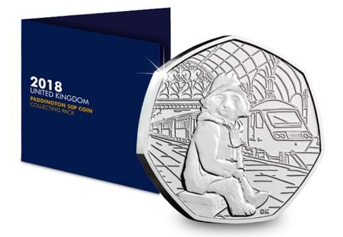 2018 Paddington™ at the Station & 2018 Pack Reverse of Coin