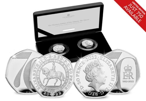 Reverses and Obverses with display box in background - limited edition just 750 available