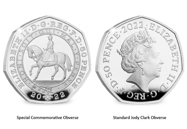 Comparison to obverse