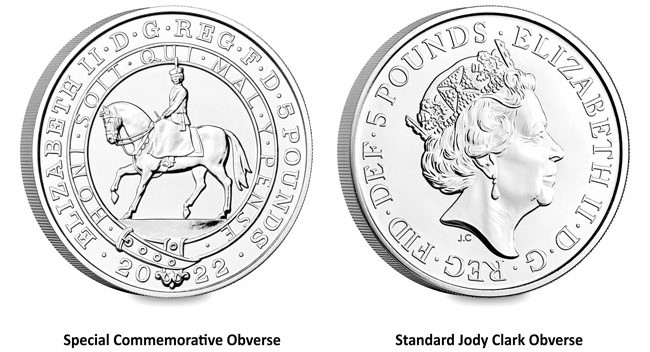 The Platinum Jubilee Five Pound Coin