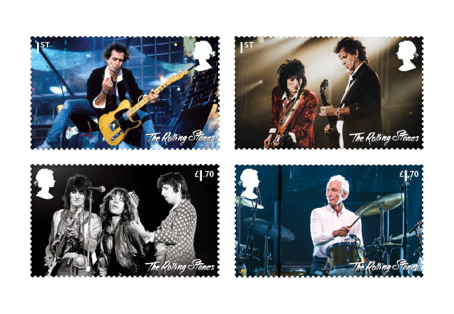 Royal Mail - The Rolling Stones - Full hot sheet of 48 First Class stamps - MNH