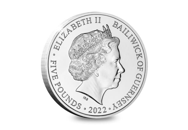 The Platinum Jubilee Five Pound Coin Obverse