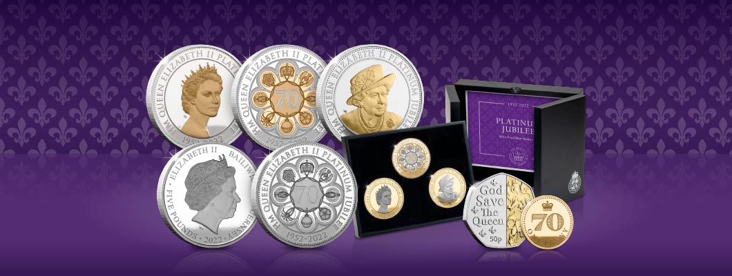 Introducing the Official Platinum Jubilee Coin Range