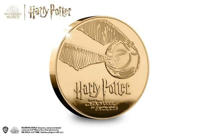 Harry Potter and the Chamber of Secrets medal reverse