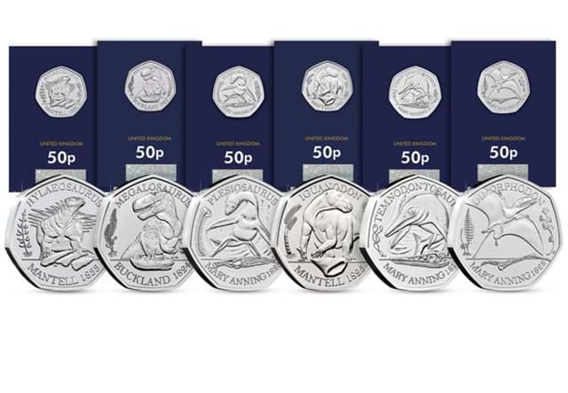 All six 50p reverse designs in the Tales of the Earth Collection in Change Checker packaging.jpg
