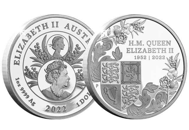 Perth Mint Platinum Jubilee Obverse Reverse
