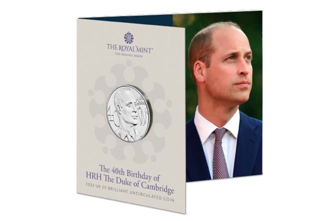 2022 The Duke Of Cambridge 40th Birthday BU Pack