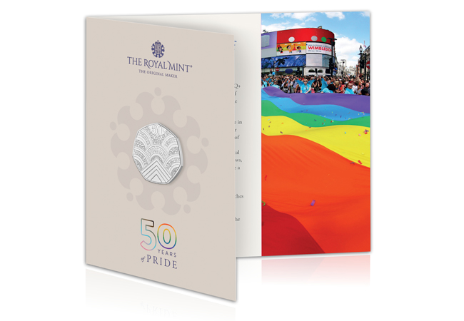 UK 2022 Pride 50p BU Pack