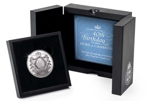 Silver Proof £5 Coin Box And Cert Image 650X450