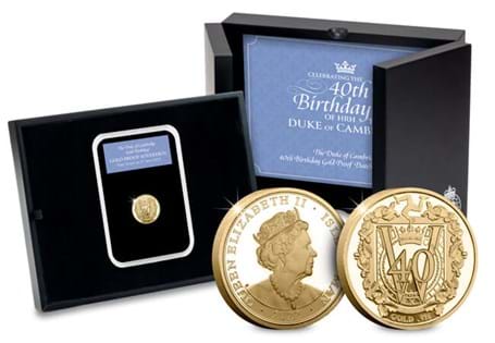 This Sovereign has been struck on the 21st June to mark the 40th Birthday of Prince William.  Limited to just 175.