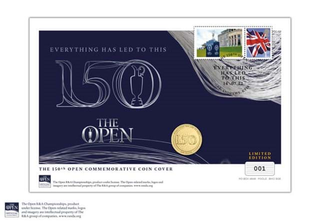 150Th Open BU Coin Cover