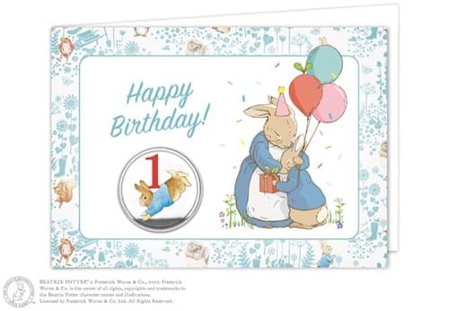 Beatrix Potter Birthday Card 1