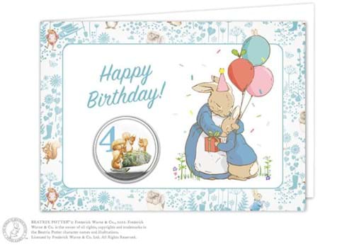 Beatrix Potter Birthday Card 4