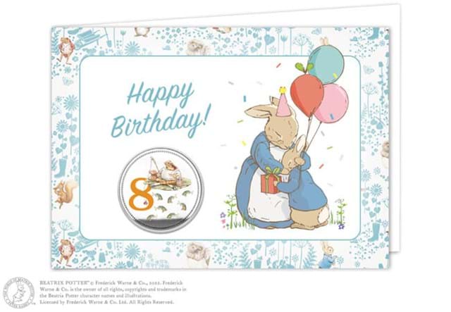 Beatrix Potter Birthday Card 8
