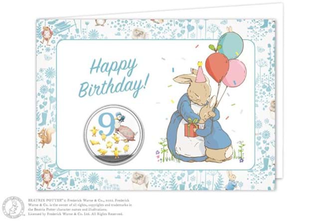 Beatrix Potter Birthday Card 9