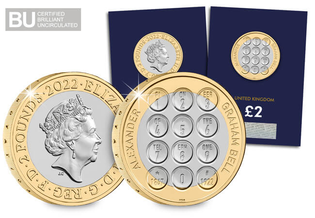 The Alexander Graham Bell 2 Coin Range