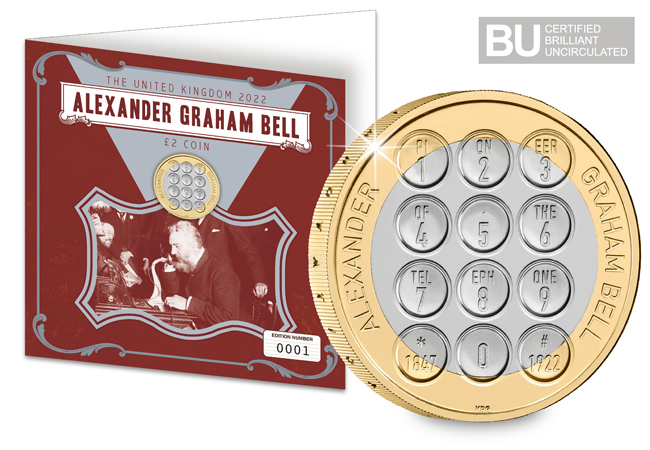 The Alexander Graham Bell 2 Coin Range