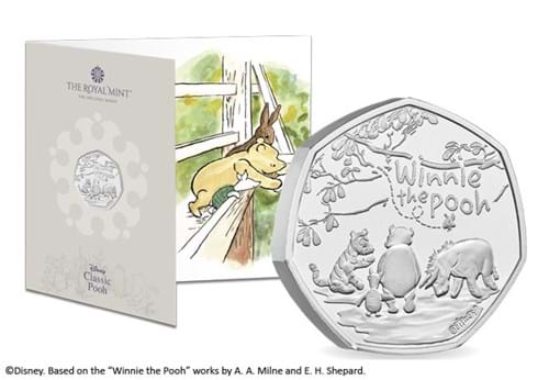 Winnie The Pooh And Friends BU 50P Pack With Reverse