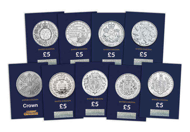 UK Queen Elizabeth II Crown Collection