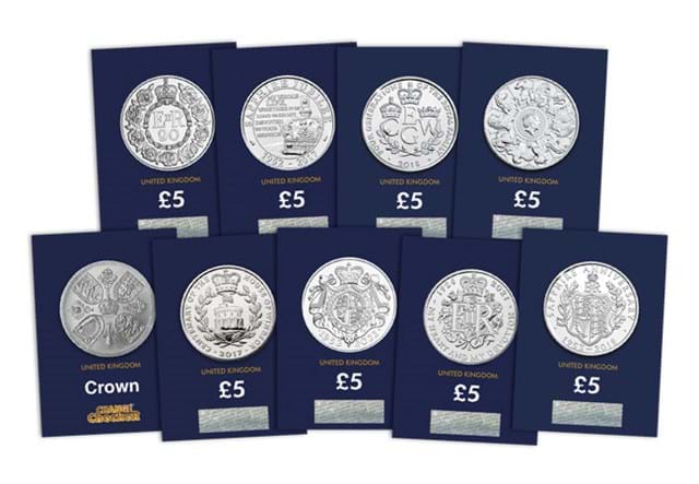 QE II Crown Coin Collection Product Images 1