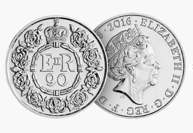 The 90Th Birthday Of Her Majesty The Queen Obverse Reverse