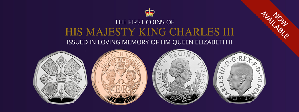 Available Now: The New Coin Portrait Of His Majesty King Charles III