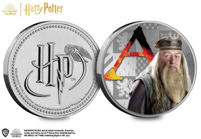 Harry Potter A Z Medal Collection Medal A Albus Dumbledore