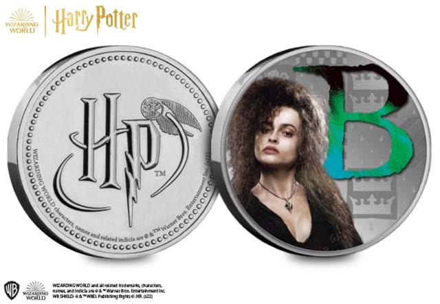 Harry Potter A Z Medal Collection Medal B Bellatrix Lestrange
