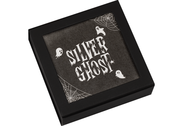 Silver Ghost Coin Packaging