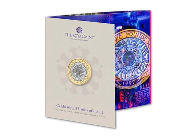 25 Years Of The £2 Anniversary Edition BU Packaging Front