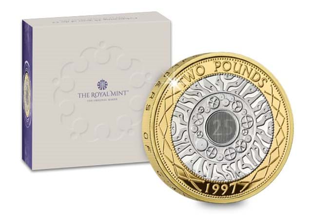 25 Years Of The £2 Anniversary Edition Silver Reverse With Packaging