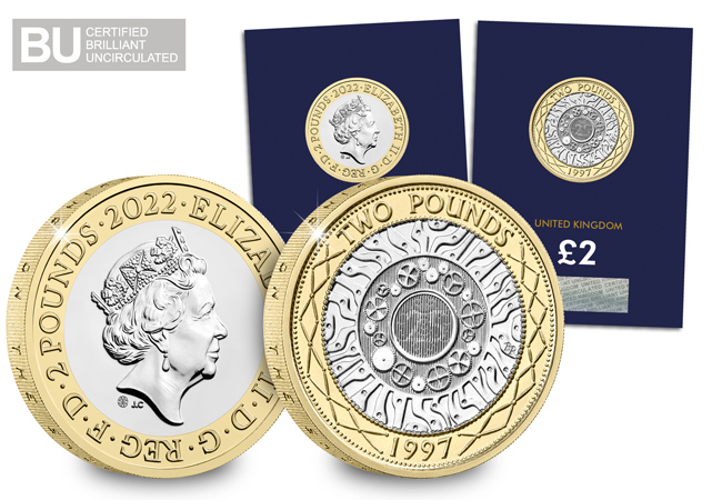 2022 UK 25th Anniversary BU 2 Pound