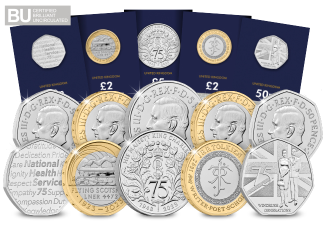 The 2023 CERTIFIED BU Annual Coin Set