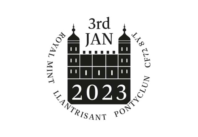 2023 UK Commemorative Coin Cover Set Postmark