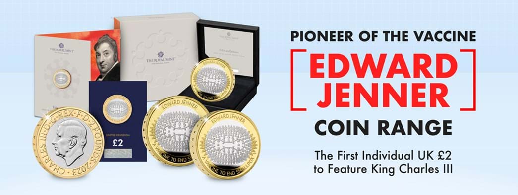 The Edward Jenner £2 Coin Range