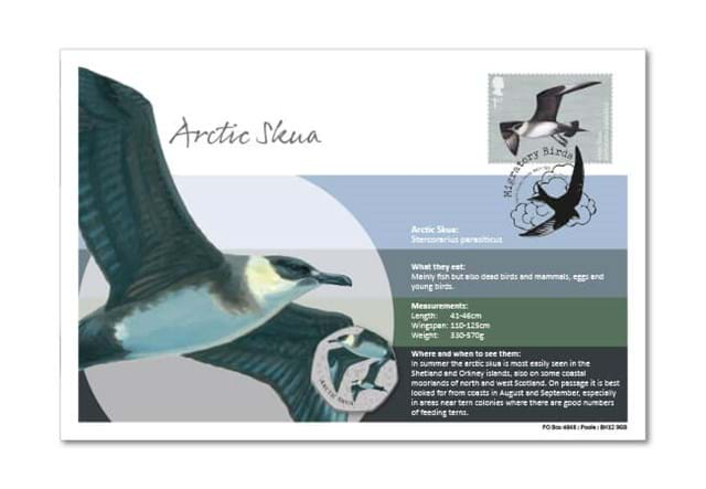 Migratory Birds Stamp And Commemorative Covers Collection Arctic Skua