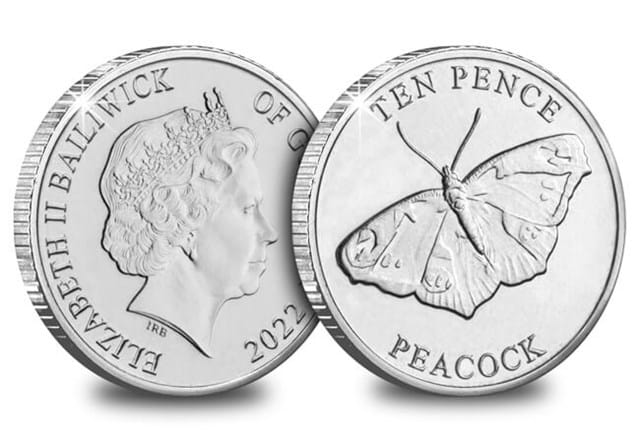 Butterfly 10Ps Peacock Obverse Reverse