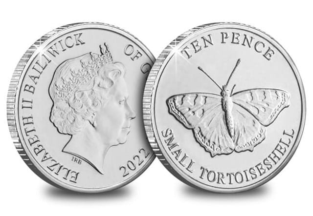 Butterfly 10Ps Small Tortoiseshell Obverse Reverse
