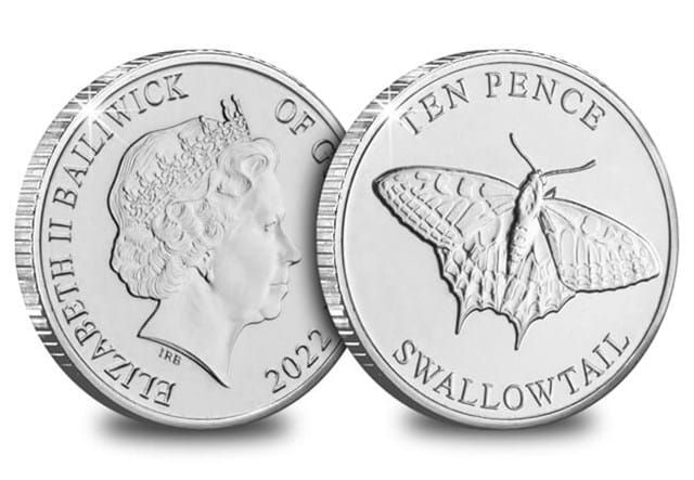 Butterfly 10Ps Swallowtail Obverse Reverse