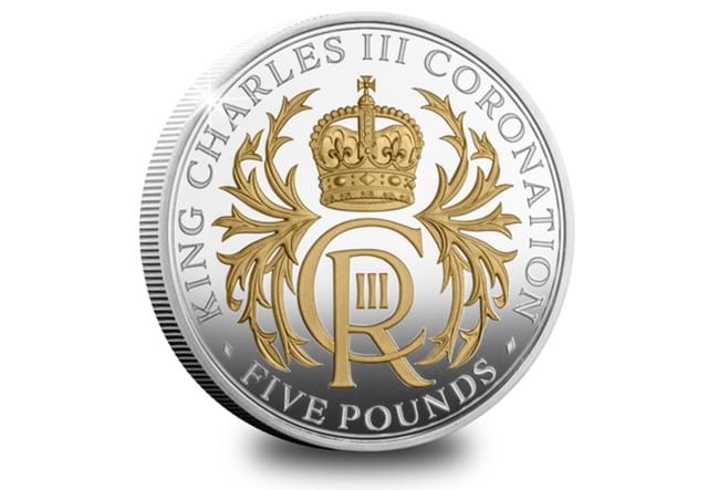 King Charles III Jersey Coronation Silver £5 Reverse