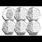 The National Anthem Silver 50P Set