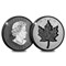 Canada 2023 Incuse Maple Leaf 1Oz Silver Coin Obverse Reverse