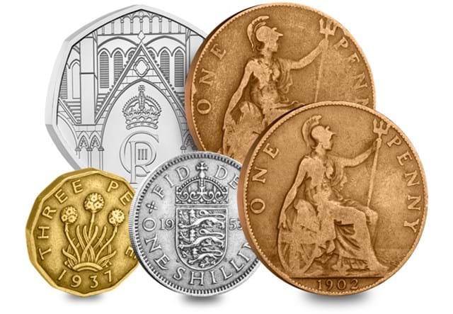 Monarchs Collection Coin Reverse Designs
