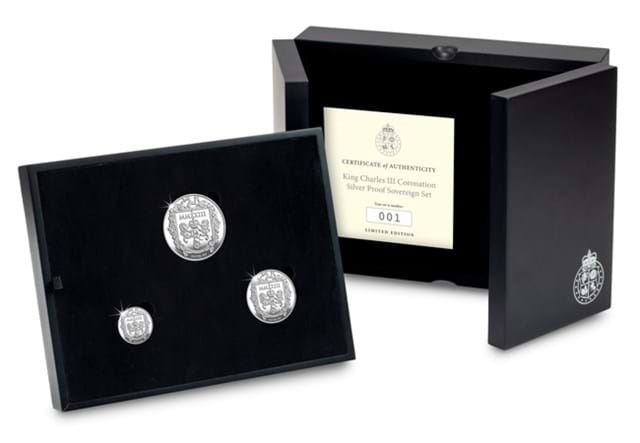 IOM 2023 Silver 3 Set Sovereign Box