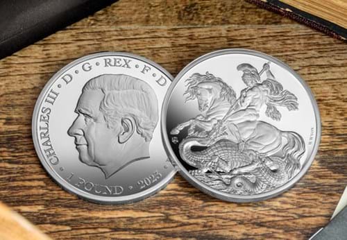 EIC 2023 St George And The Dragon 1Oz Silver Lifestyle 03