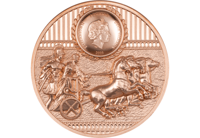 Sparta Copper 50G Coin Obverse