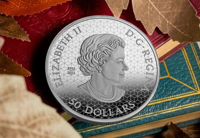 2023 Canada 5Oz Maple Leaf Obverse Lifestyle