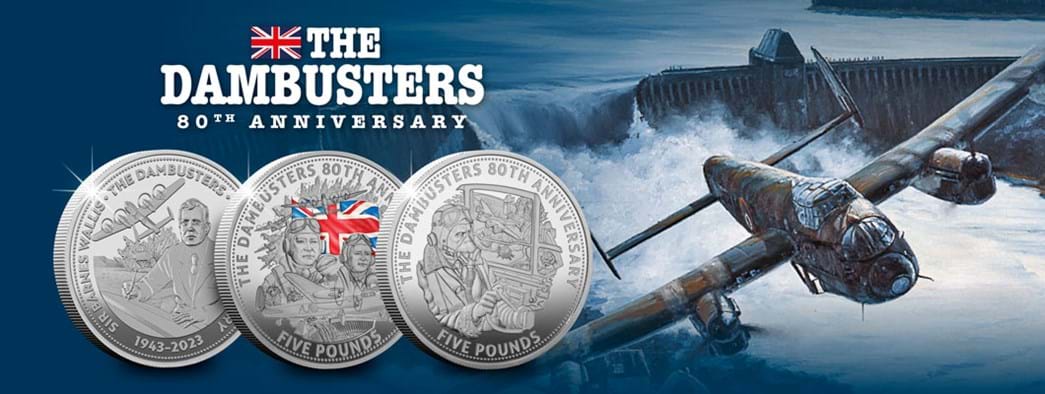 The British Isles Dambusters £5 Coin Range