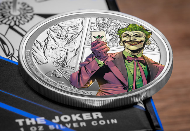 The Joker 1oz Silver Coin